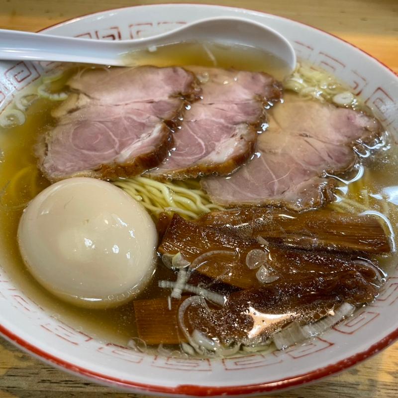 中華そば中＋チャーシュー＋玉子(中華そば さとう )