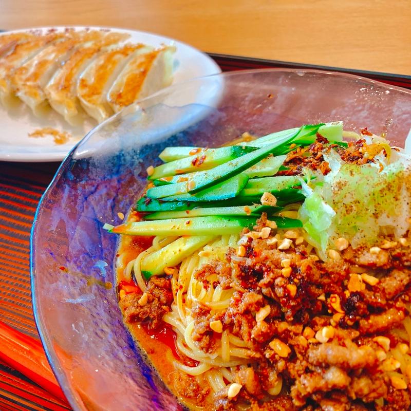 冷やし坦々麺(大阪王将 那覇メインプレイス店 )