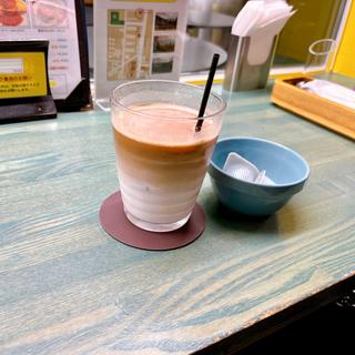 アイスカフェラテ(eggg Cafe 小平本店)