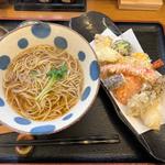 海鮮天ぷらとお蕎麦(ランチ)(手打ちそば天ぷら 那央人)