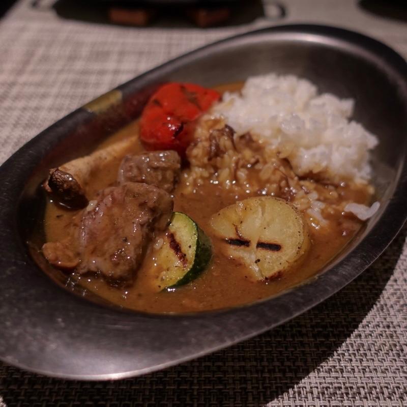 グランピングカレー(星のや 富士)