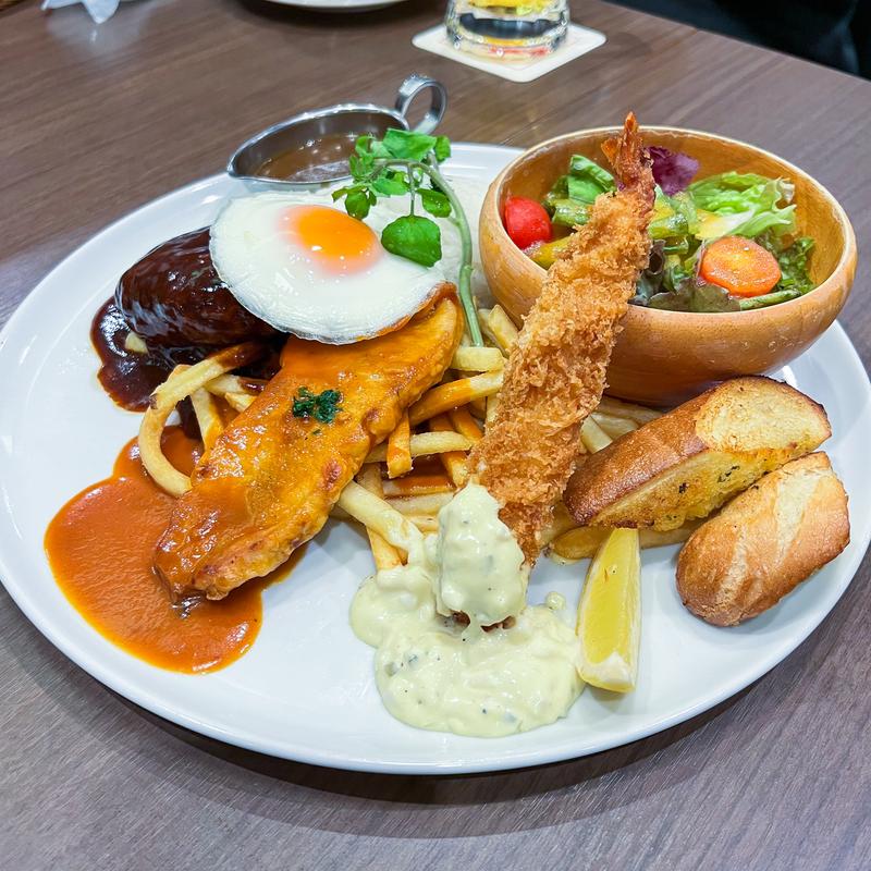 大人様プレート(銀座ライオン 上野西郷会館店)