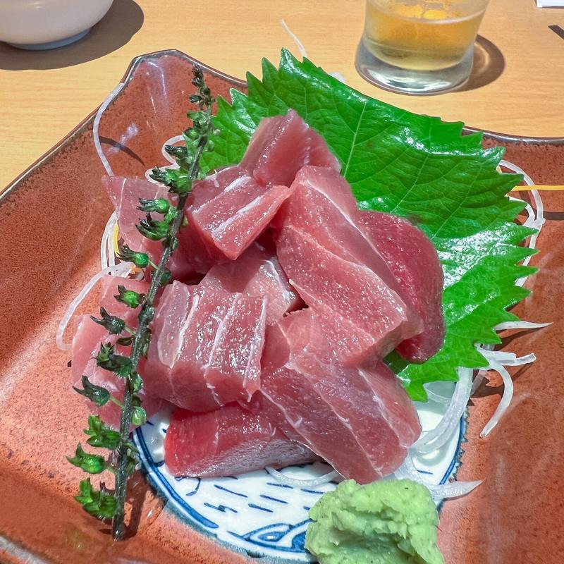 マグロ切り落とし(すし・海鮮料理 第二英鮨)