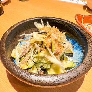ミョウガ茄子美味和え(すし・海鮮料理 第二英鮨)