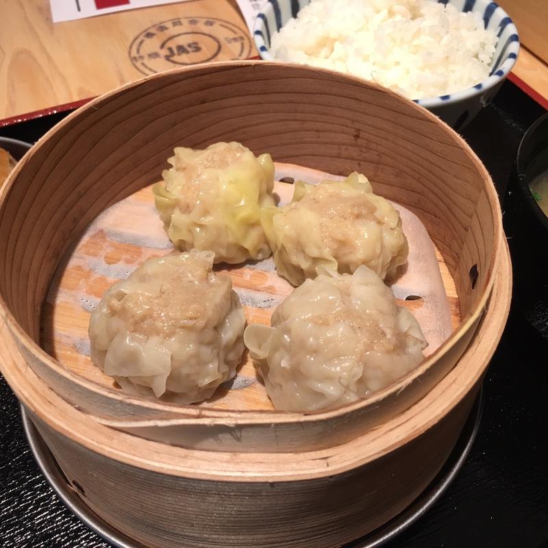 肉焼売&海鮮焼売定食(焼売のジョー)