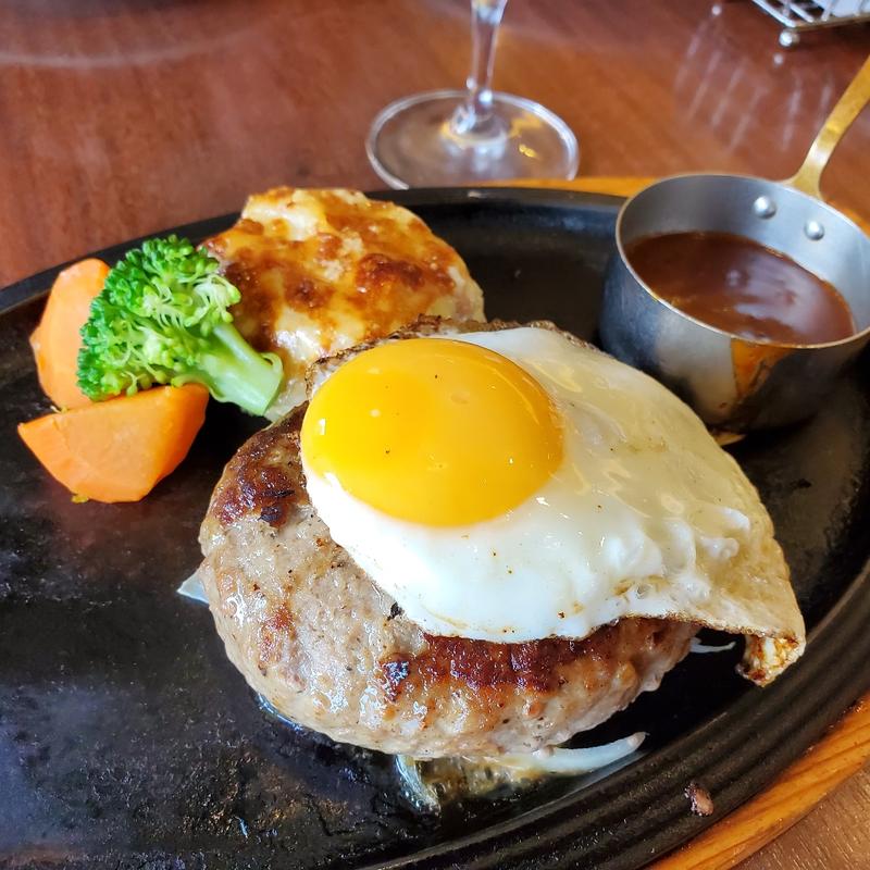 黒×黒ハンバーグ(ロイヤルホスト 南熊本店 )