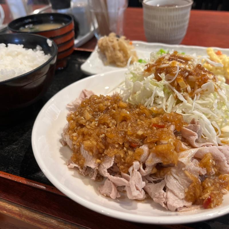 日替わり定食（豚しゃぶ）(鬼酔 )