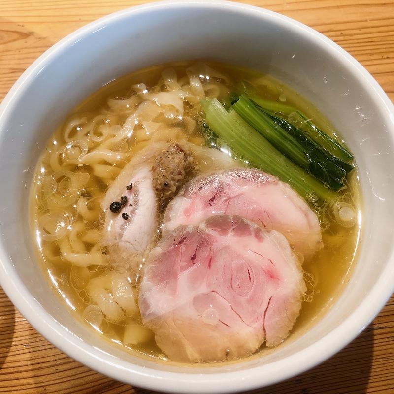 特製鴨だし中華そば　塩(麺処 図鑑)