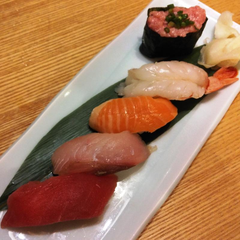 握り5貫(すし波奈　仙台パルコ店)