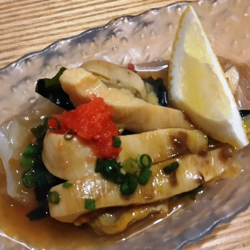 ホヤの酢の物(すし波奈　仙台パルコ店)