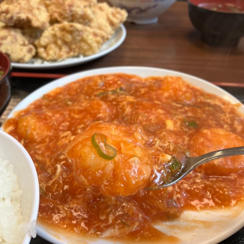 エビチリ(朱華飯店 小田原店 （シュウカハンテン）)