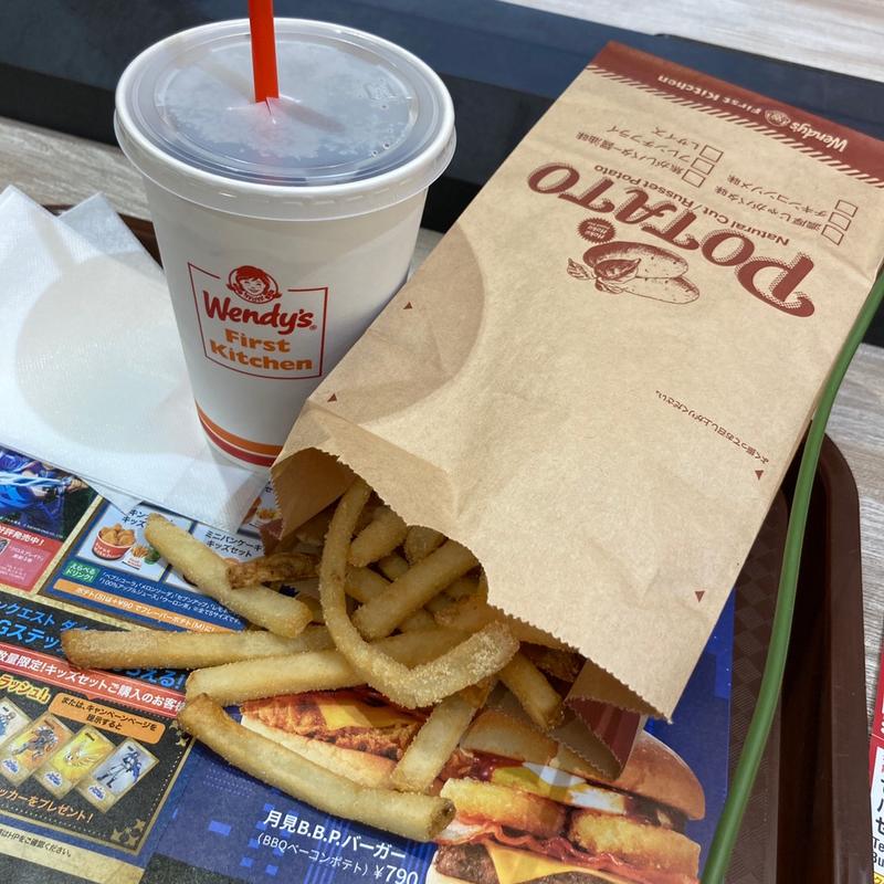 濃厚じゃがバタ味ポテトM(ファーストキッチン・ウェンディーズ 京王聖蹟桜ヶ丘ショッピングセンター)