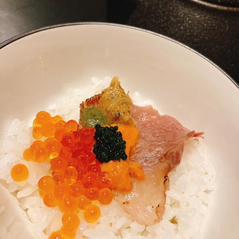 お茶漬けType Z全部載せ(肉食饗竜 心斎橋店)