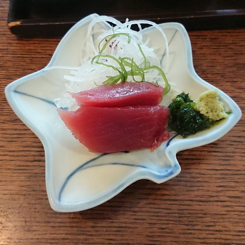 小刺身 (赤身まぐろ)(釜めし菜時記 さき亭)
