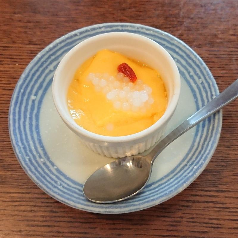 杏仁豆腐(釜めし菜時記 さき亭)