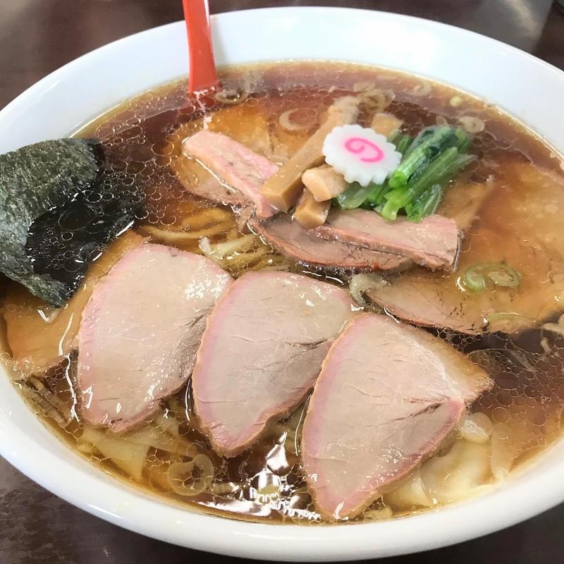 焼豚ワンタン麺 しょうが醤油味(とら食堂 松戸分店 )