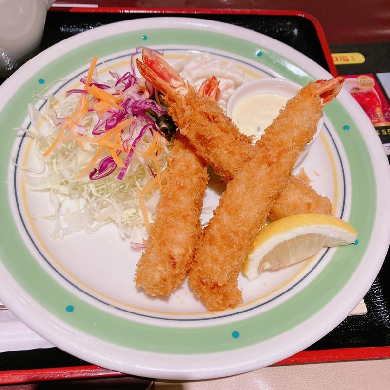 エビフライ定食(はやしや )