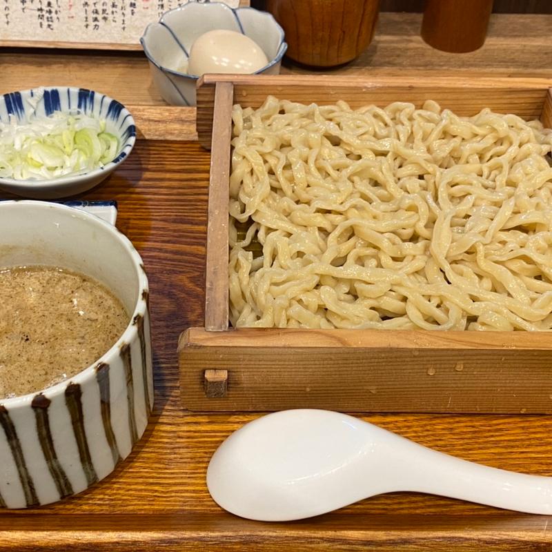 鯖つけ麺中盛(炭火焼濃厚中華そば 威風堂道)