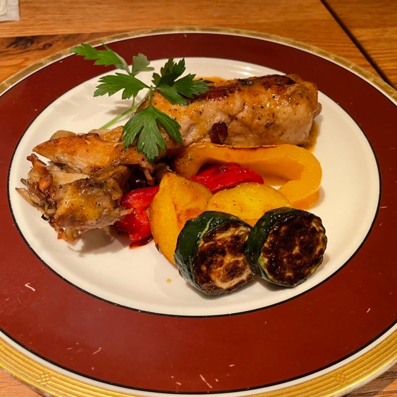 ローストチキン（クォーター）(イタリアンバール ブオンクオーレ 飯田橋 （Italian Bar Buon Cuore）)