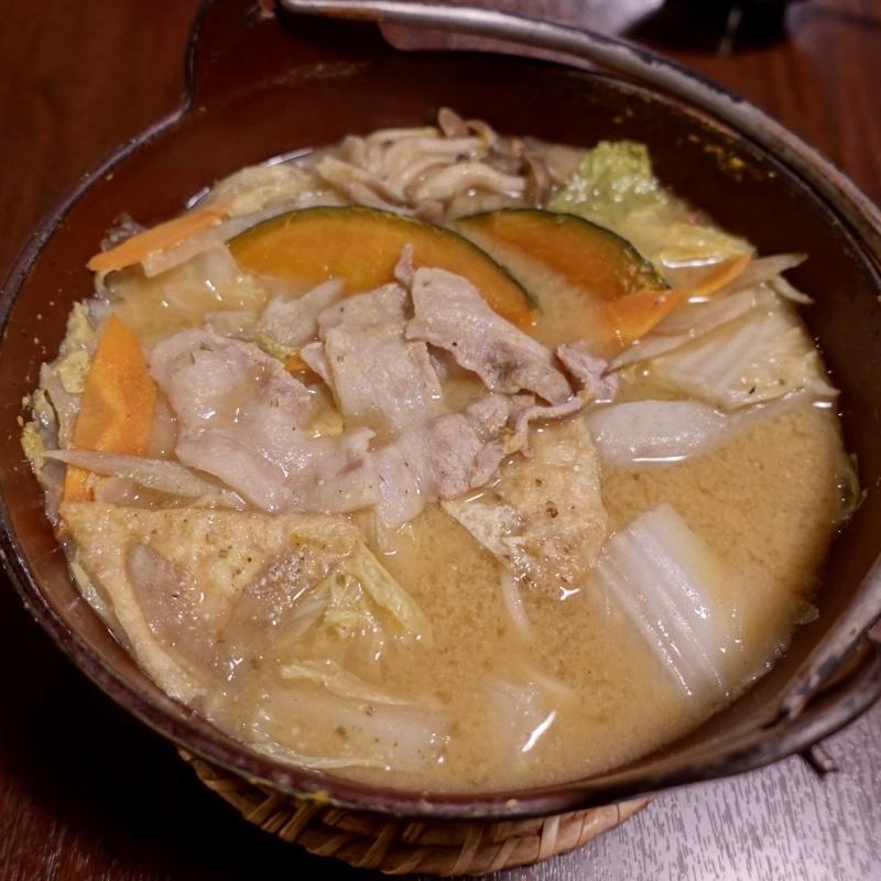 黄金ほうとう(豚肉入り)(ほうとう蔵 歩成 河口湖店)