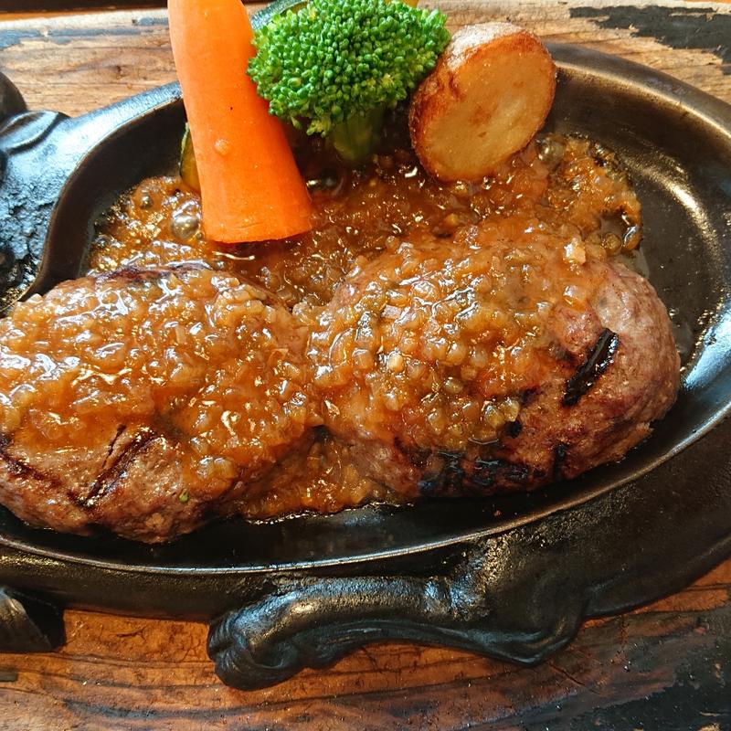 おにぎりハンバーグ(炭焼きレストランさわやか 御殿場インター店 )