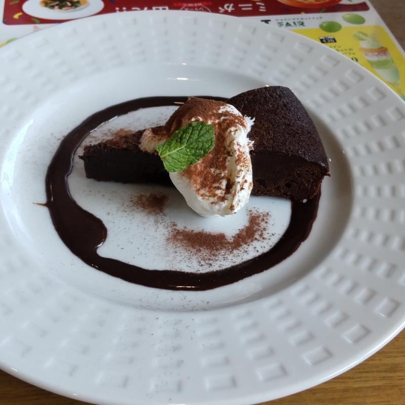 ランチ ガトーショコラ(ココス 龍ヶ岡 )