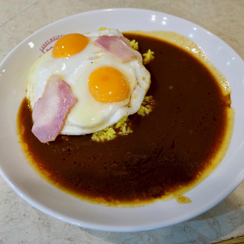 ベーコンエッグカリー(ポッシュデリー 南船場店)