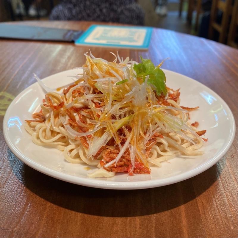 干し豆腐と干しえび(餃子ニュー柳橋)
