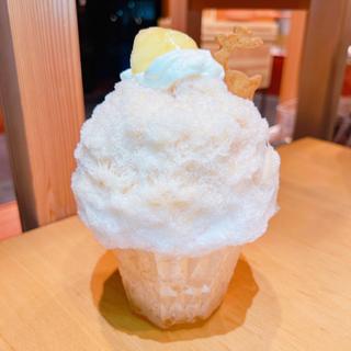 桃ミルクティー氷(鹿さんクッキー付き)(柿の葉茶専門店SOUSUKE by ほうせき箱)