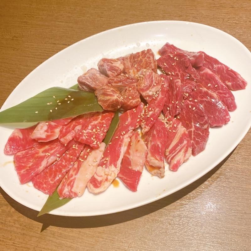 カルビ堪能大皿盛り(じゃんじゃか 鳴門店 )