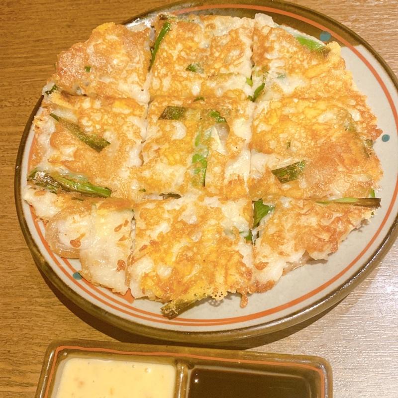 もちとチーズのとろけるチヂミ(じゃんじゃか 鳴門店 )