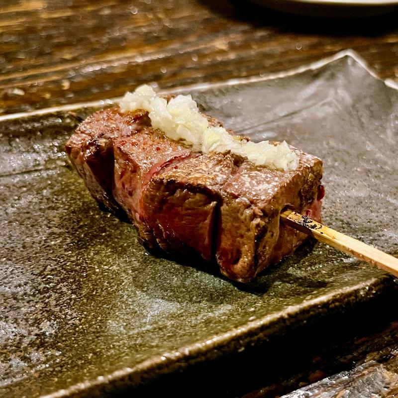 牛レバ串焼(日南 （にちなん）)