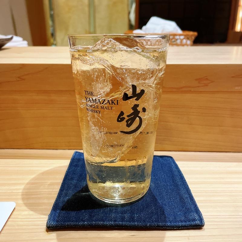 山崎ハイボール(鮨つきうだ)