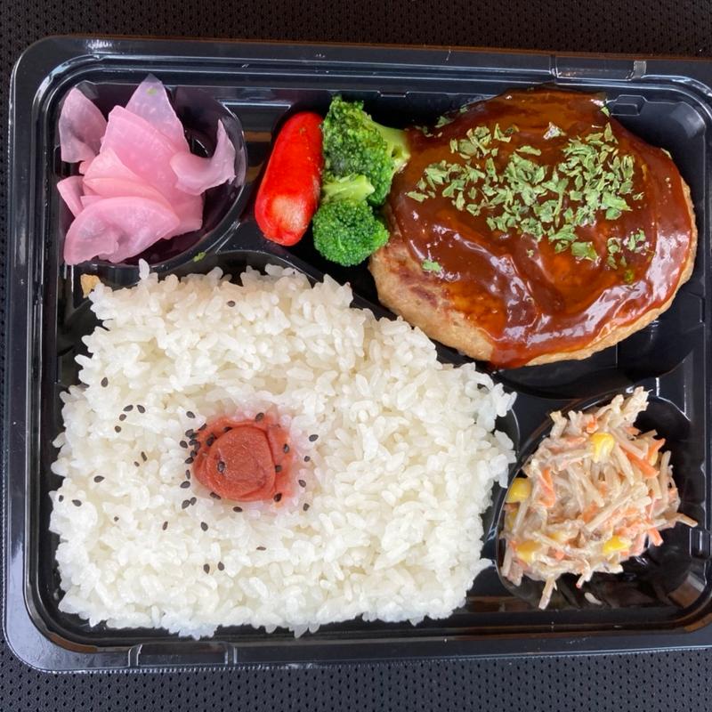 てりやきハンバーグ弁当(お弁当屋さん)