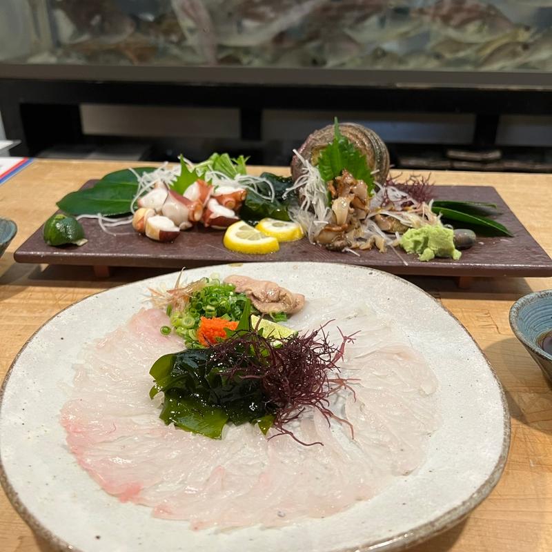 瀬戸たこのぶつ切り(四国三郎 よしの川 （しこくさぶろう よしのがわ）)