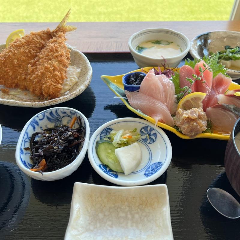 刺身定食(松輪 )