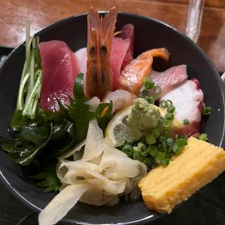 海鮮丼セット(横濱人 （はまじん）)