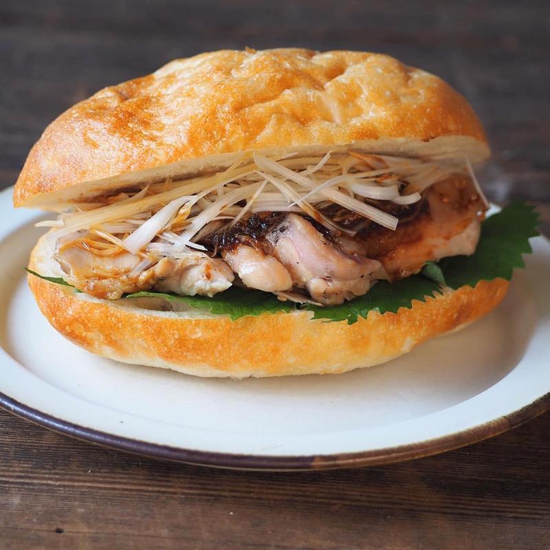 和風チキンと白髪ネギ(パンとエスプレッソと自由形)