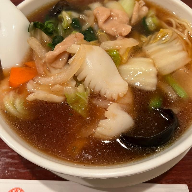 五目そば(廣東飯店)