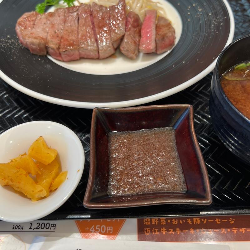 ランチステーキ(鉄板焼　勝治)