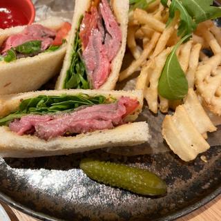 ローストビーフサンド(ビルボードライブ横浜)