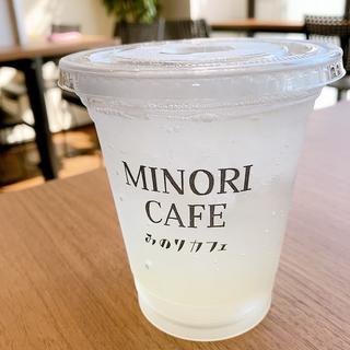 広島のレモンスカッシュMサイズ(みのりカフェ元気市広島店)