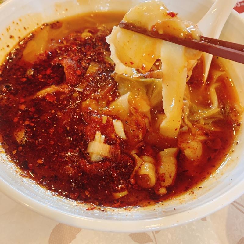 辣（ラー）刀削麺(中国料理 明珠酒家 （ミンジュシュカ）)