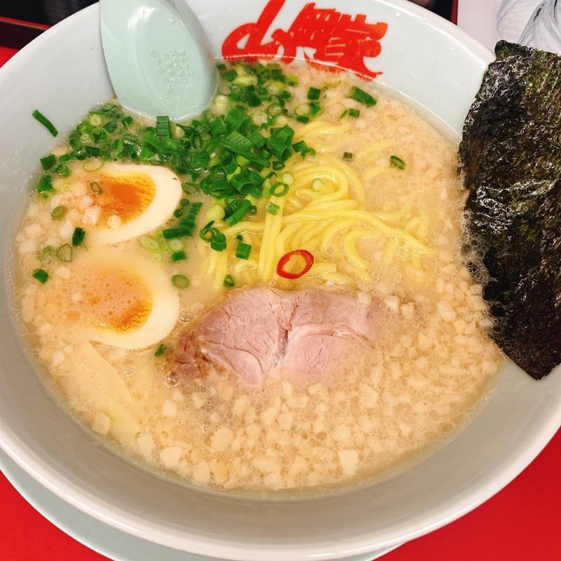 豚骨塩ラーメン(ラーメン山岡家 太平店)