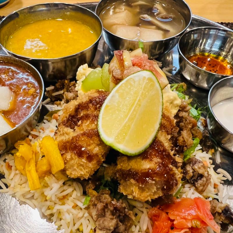 ナッラマナム式秋のスパイス混ぜご飯(スパイス料理ナッラマナム )