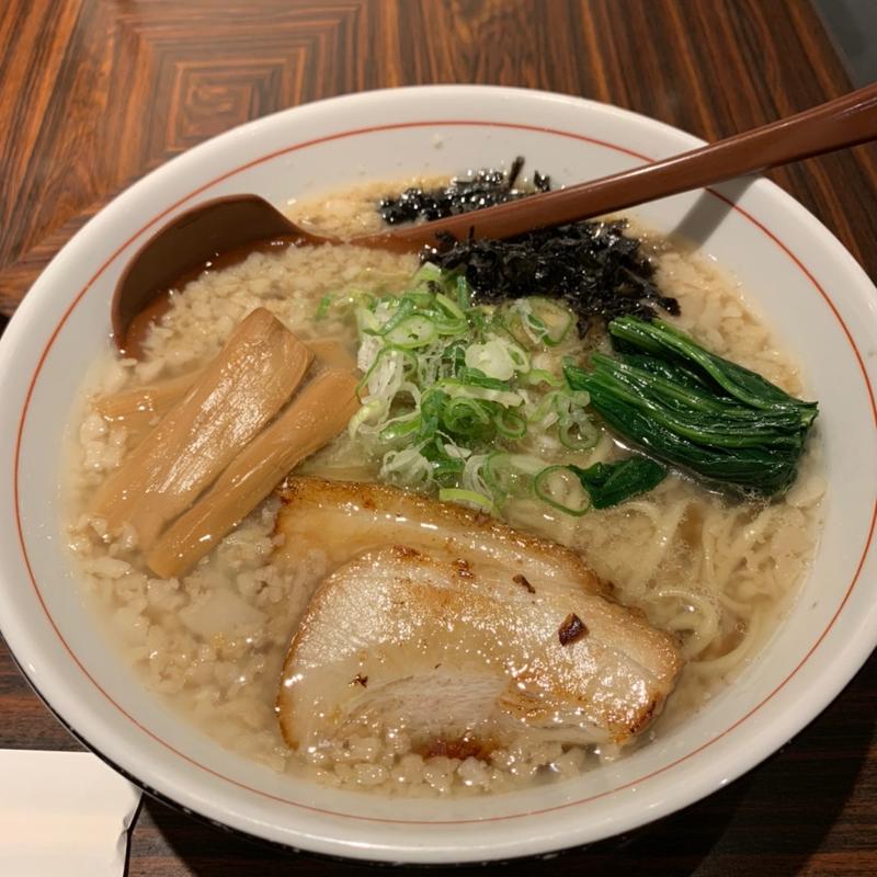 背脂、生姜しょうゆラーメン(喜多方ラーメン　蔵まち)