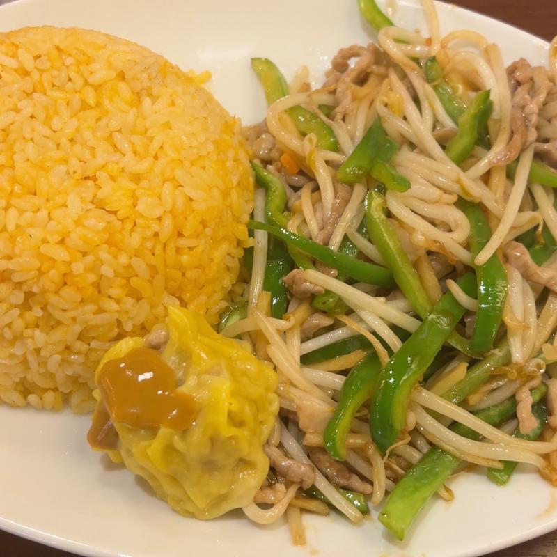 青椒肉絲チャーハン(新花)