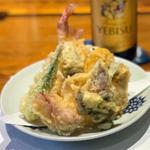 天ぷら盛り合わせ(蕎麦 たかま)