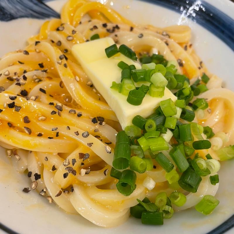濃厚バター釜玉(讃岐うどん 一か〇)