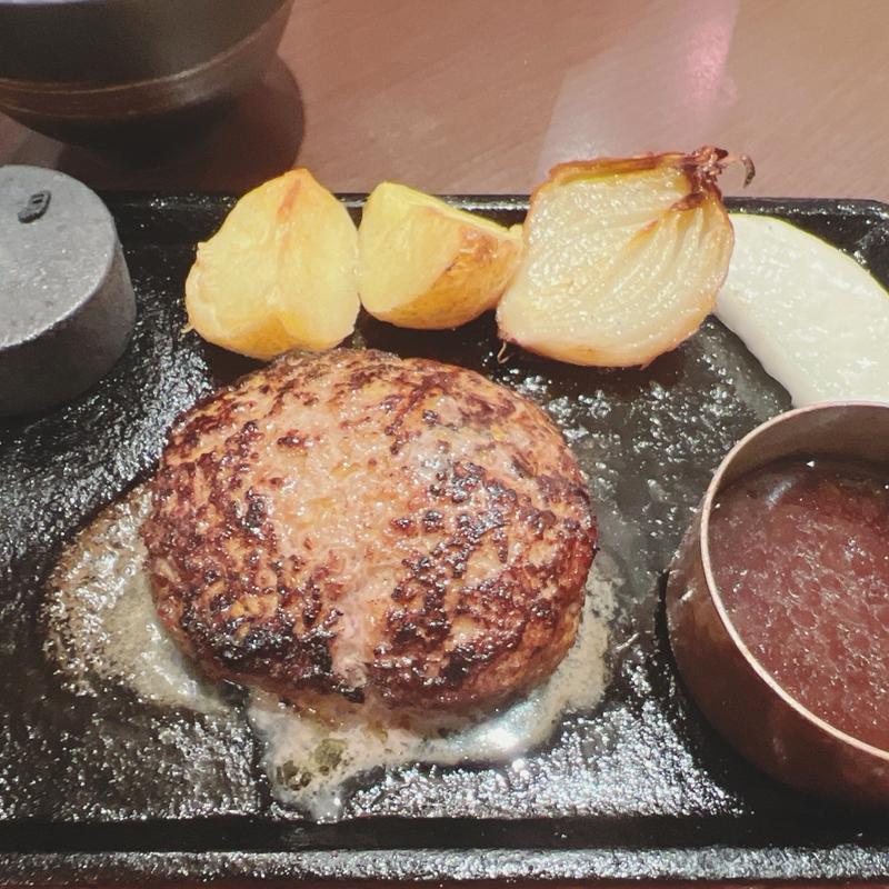 和風ハンバーグ(ハンバーグ工房Toshi)